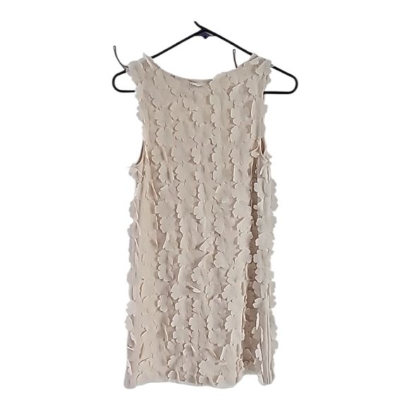 H&M Floral Applique Bodycon Mini Dress in Cream - Picture 2 of 8